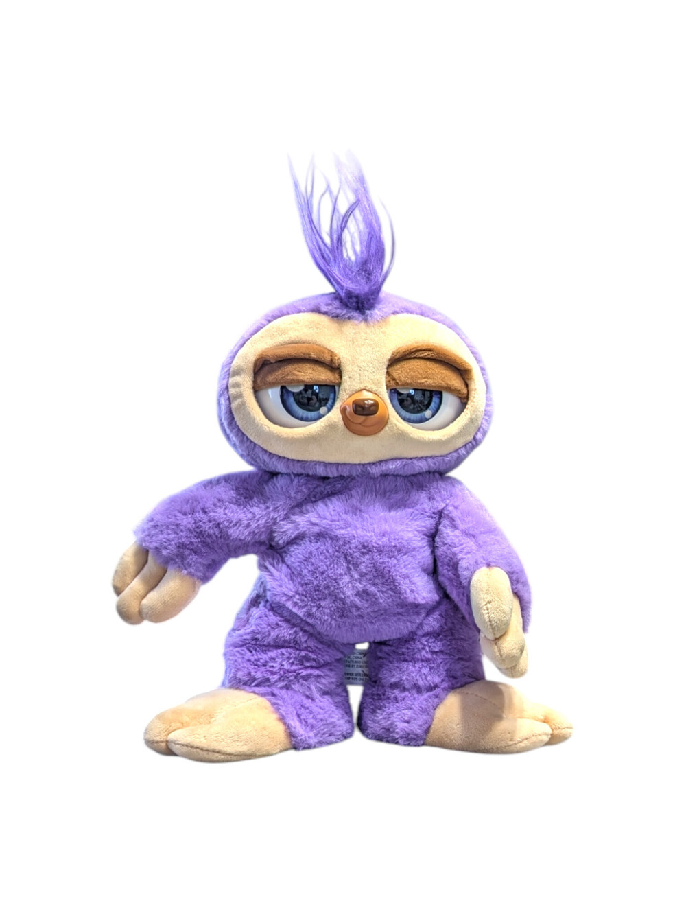 Zuru Pets Alive Fifi Flossing Sloth Purple Dancing Plush Tested